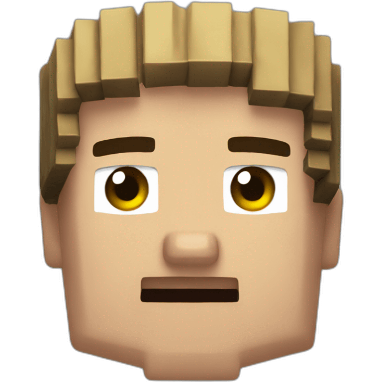 Steve minecraft emoji