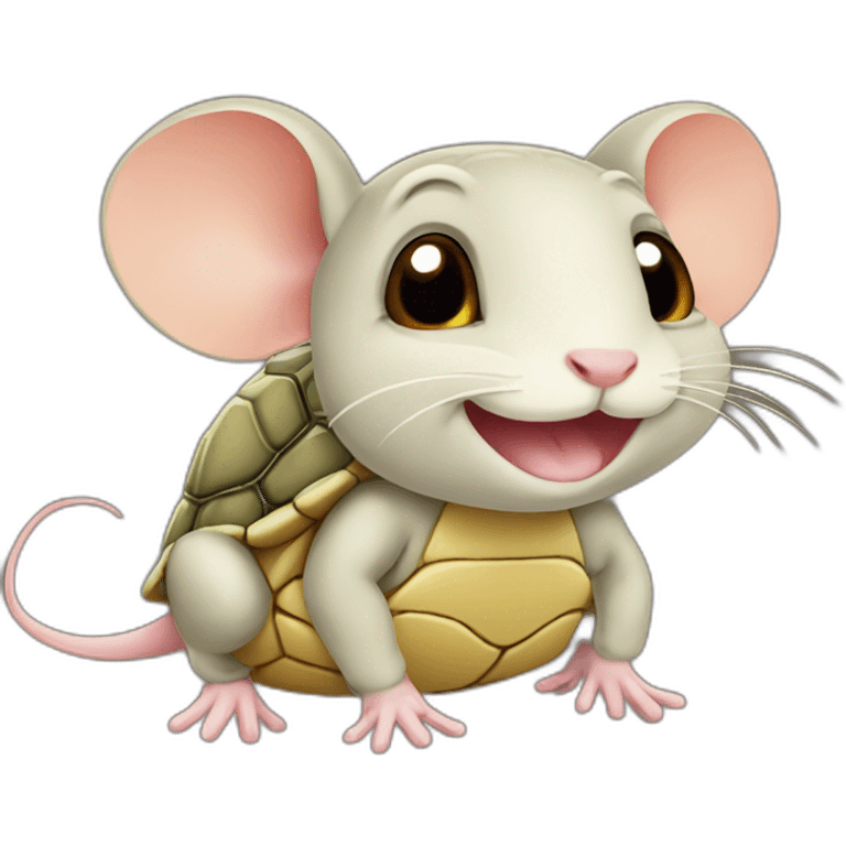 mouse turtle emoji