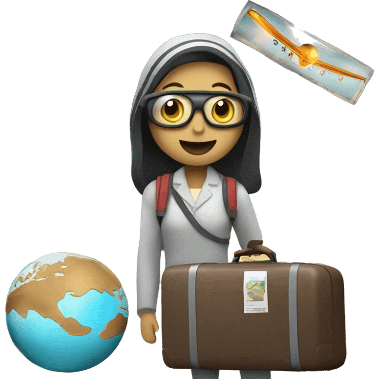 Travel to the future
Learning a new language emoji