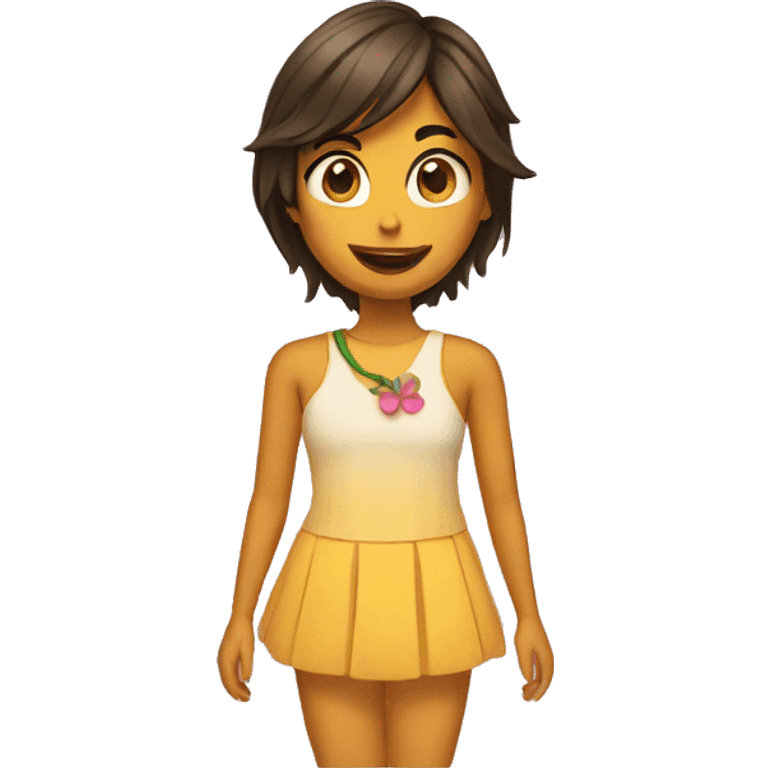 Chica emoji