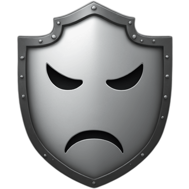 shield with silence icon emoji