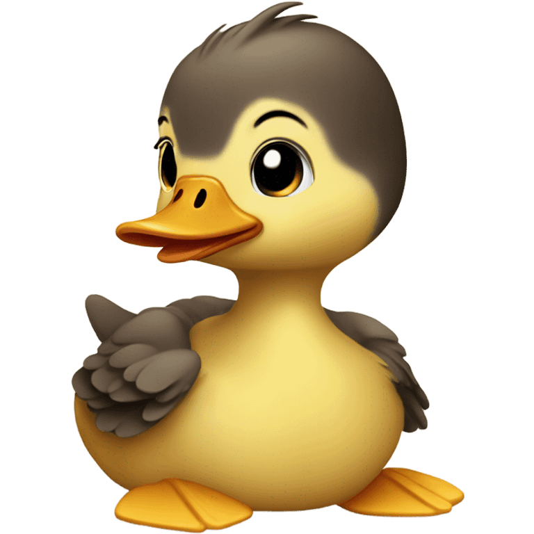 A cute duckling  emoji