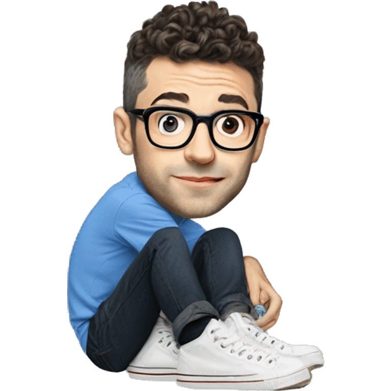 Jack antonoff as a foot emoji