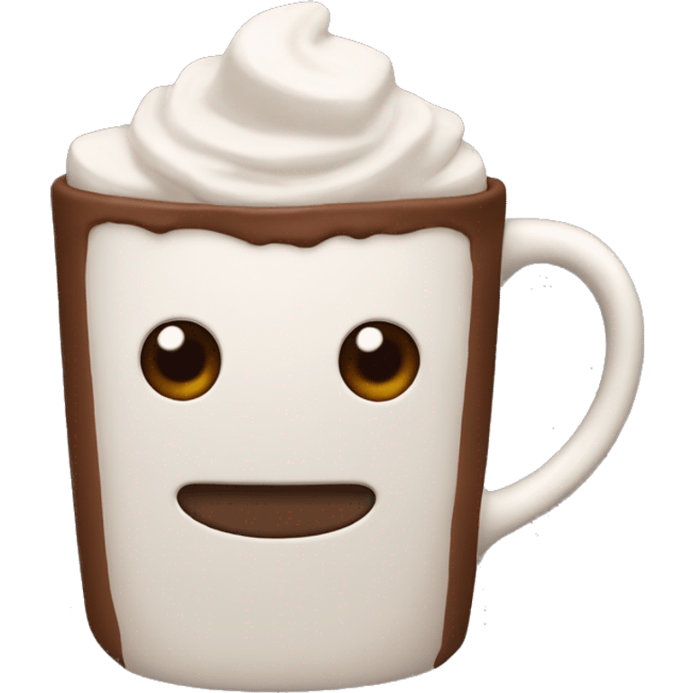 mug of hot chocolate emoji