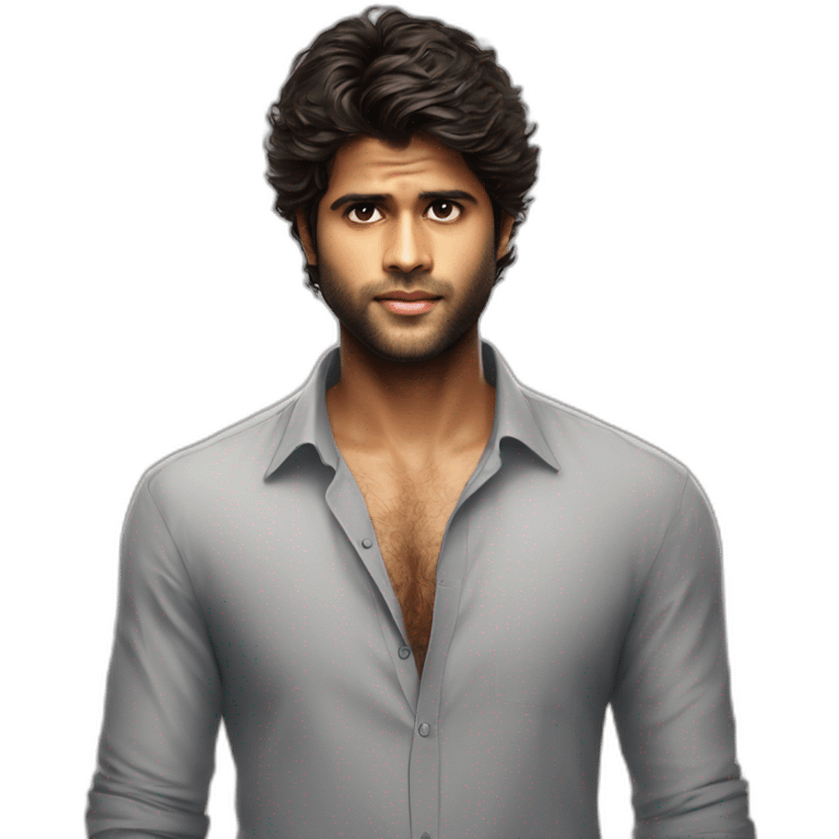 Vijay Devarakonda eyes rolled up emoji