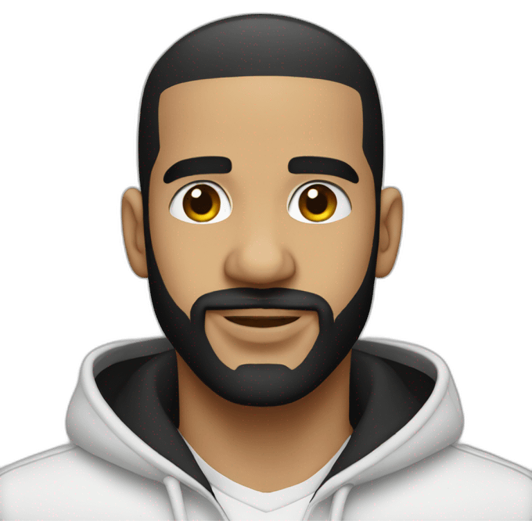 Drake in white  emoji