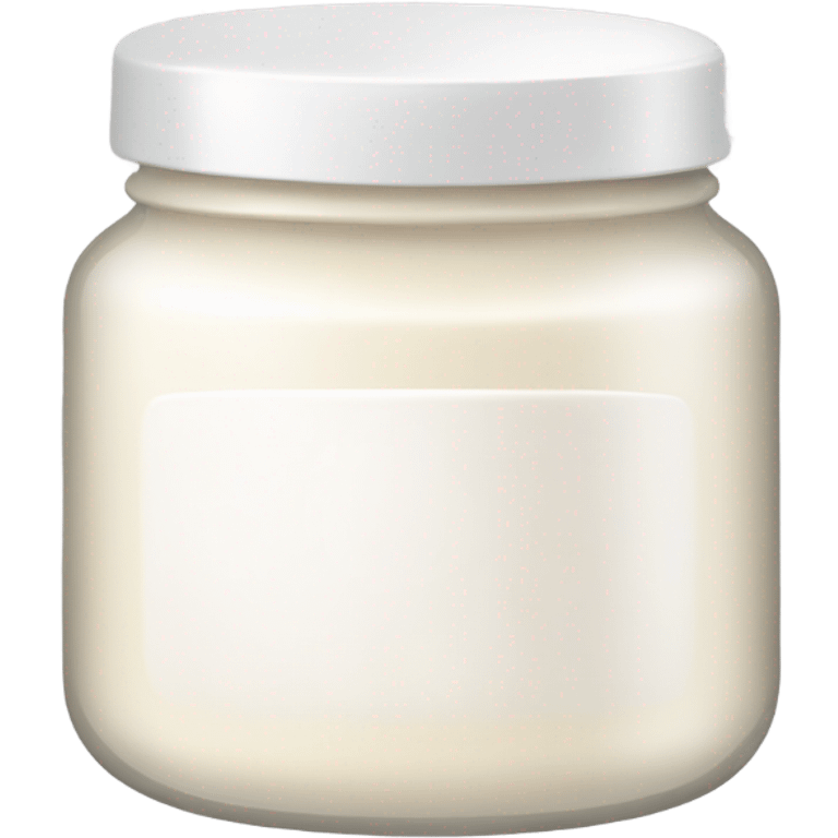 A jar cream emoji