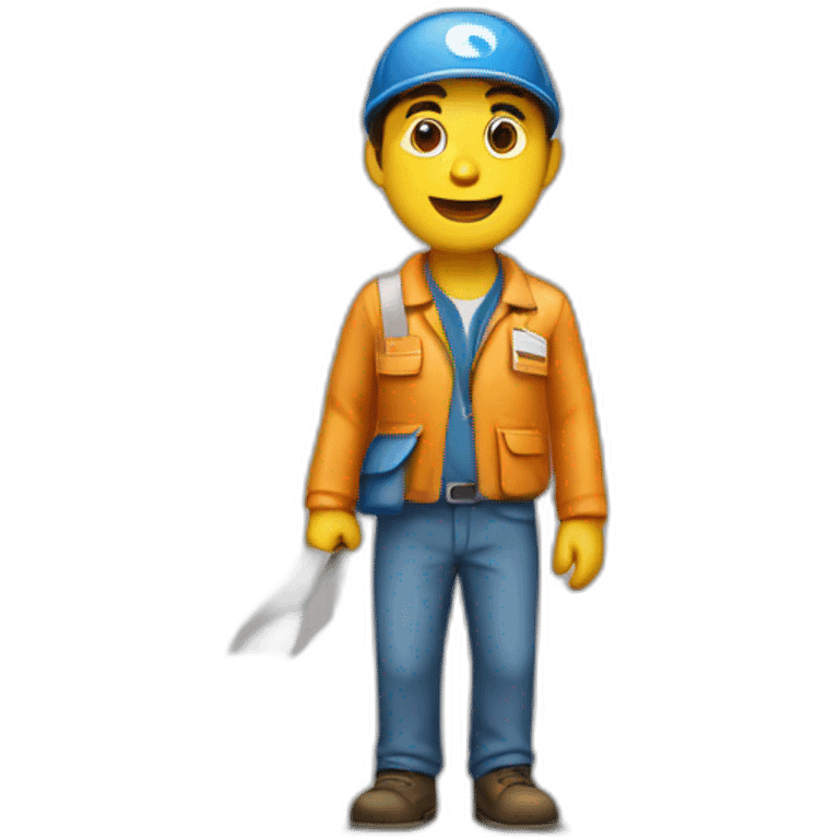 newspaper delivery boy emoji