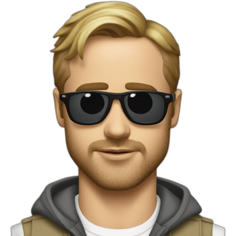 Ryan gosling in Drive emoji