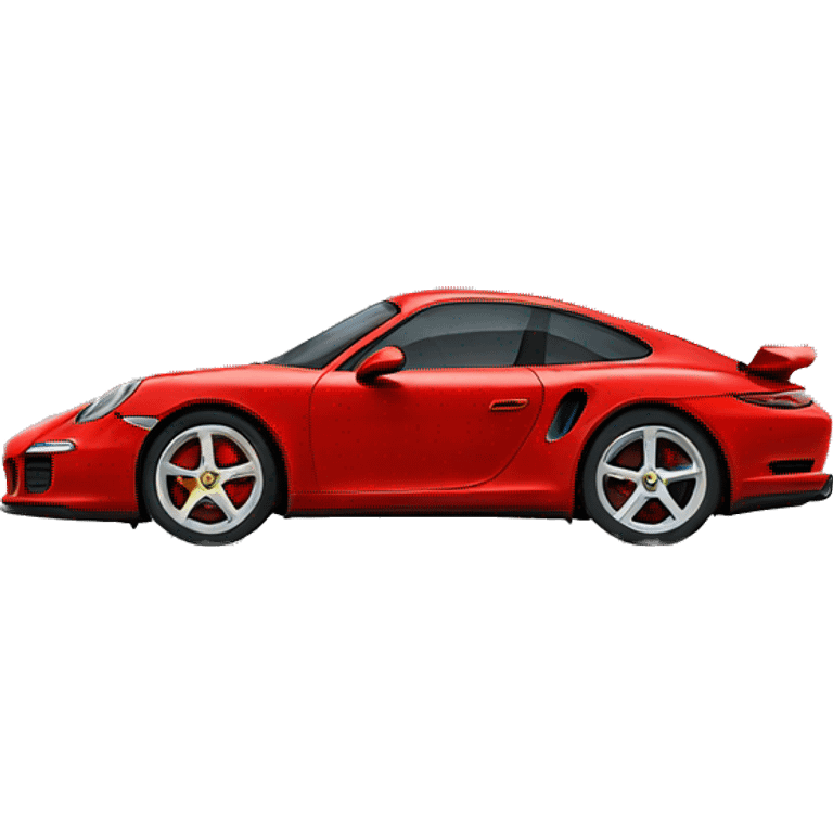 A Red porche emoji