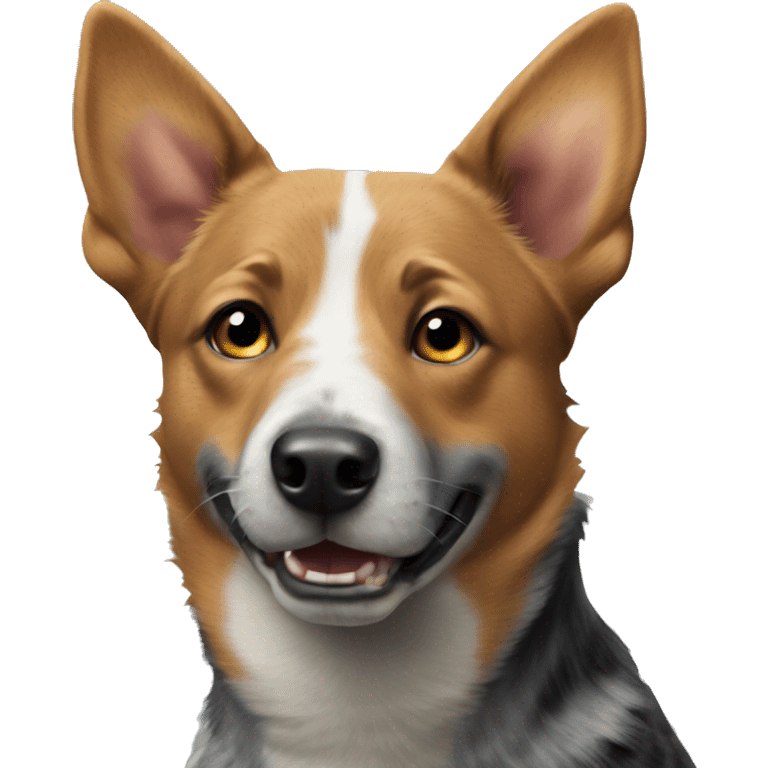 Australian cattle dog emoji