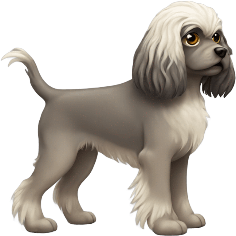 wired hair griffon dog emoji