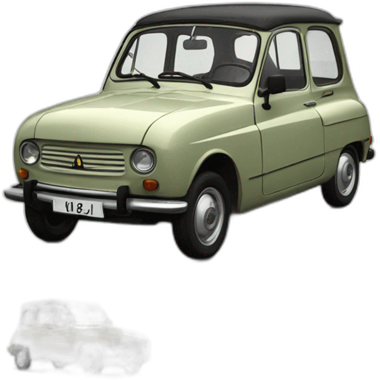 Renault 4L emoji