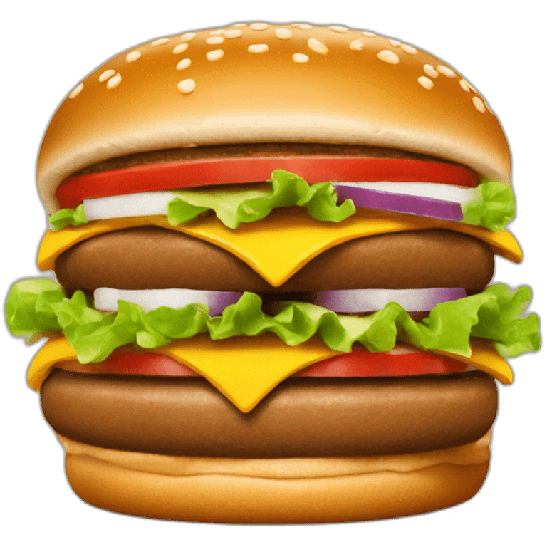 Burger king mcdo emoji