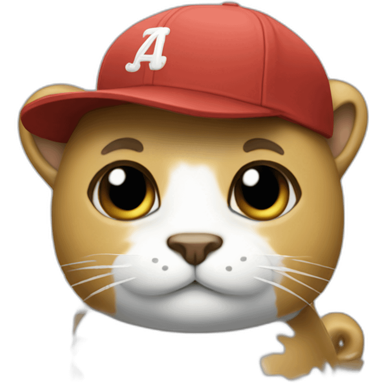 GitHub Octocat wearing a baseball cap emoji