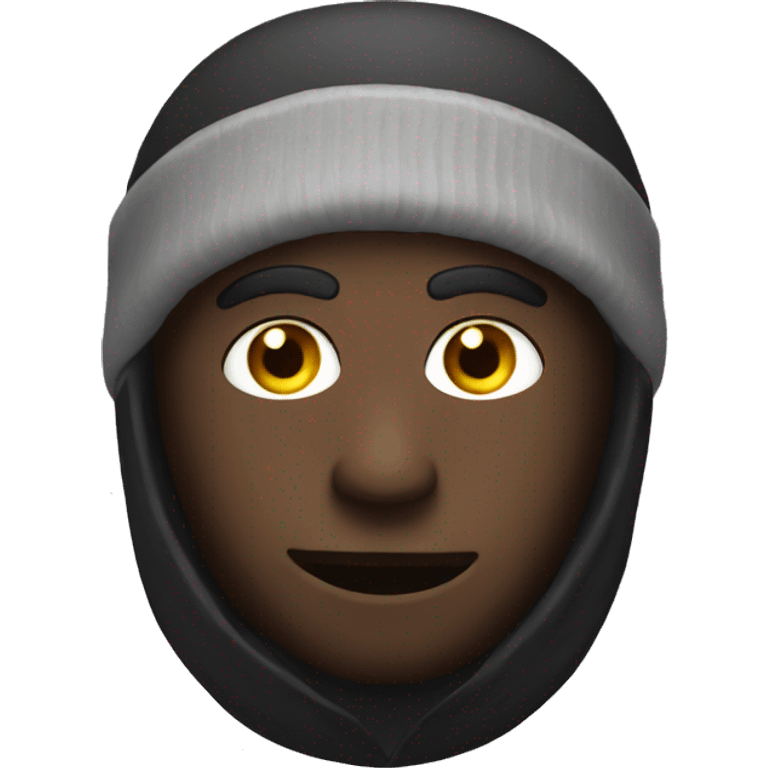 guy with ski mask emoji