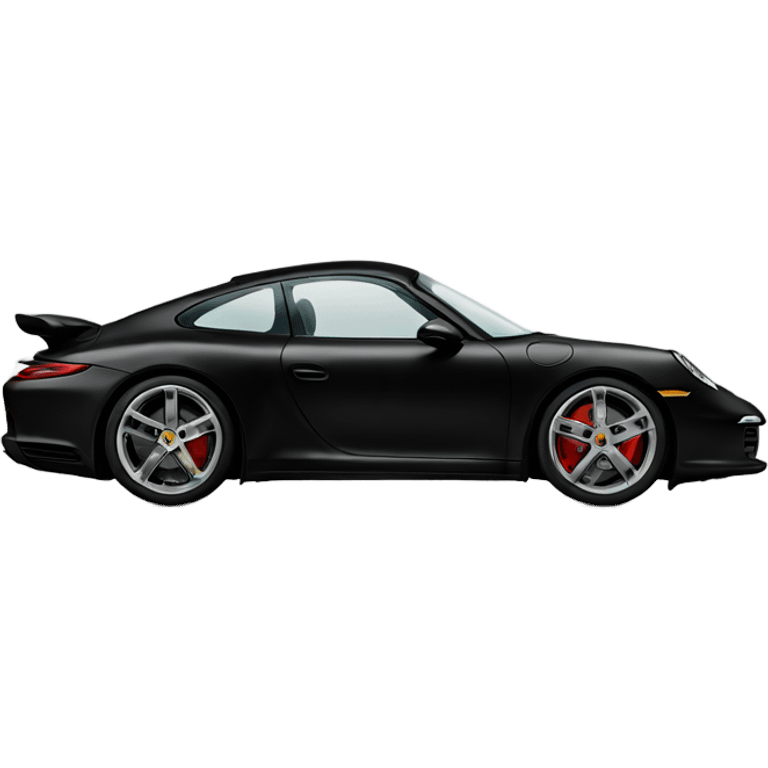 Black Porsche  emoji