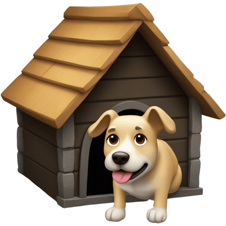 Dog house emoji