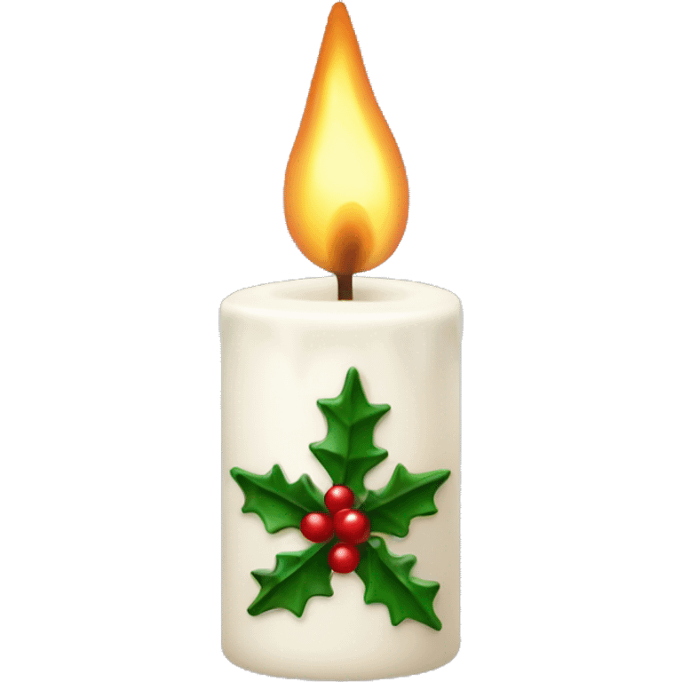 christmas candle emoji