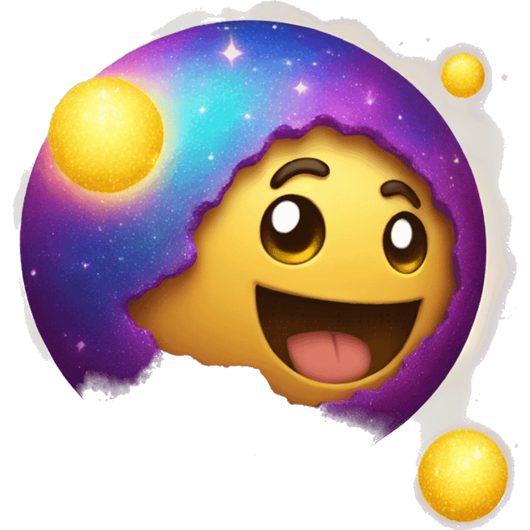 glitter planet emoji