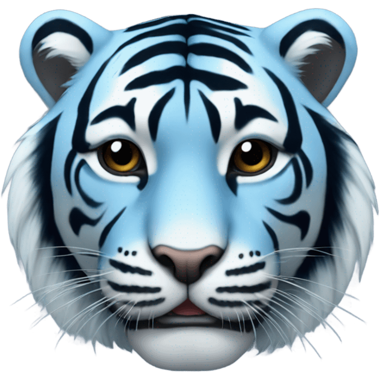 Blue tiger  emoji