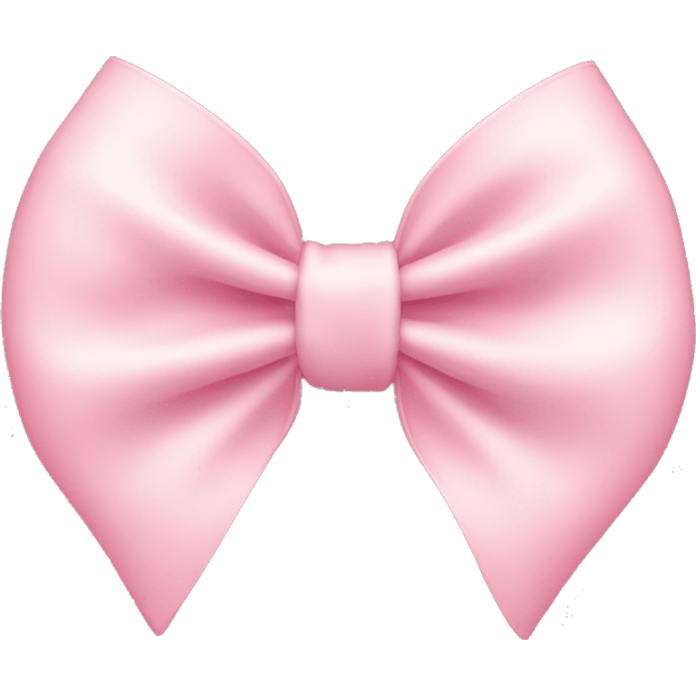 Light pink bow emoji