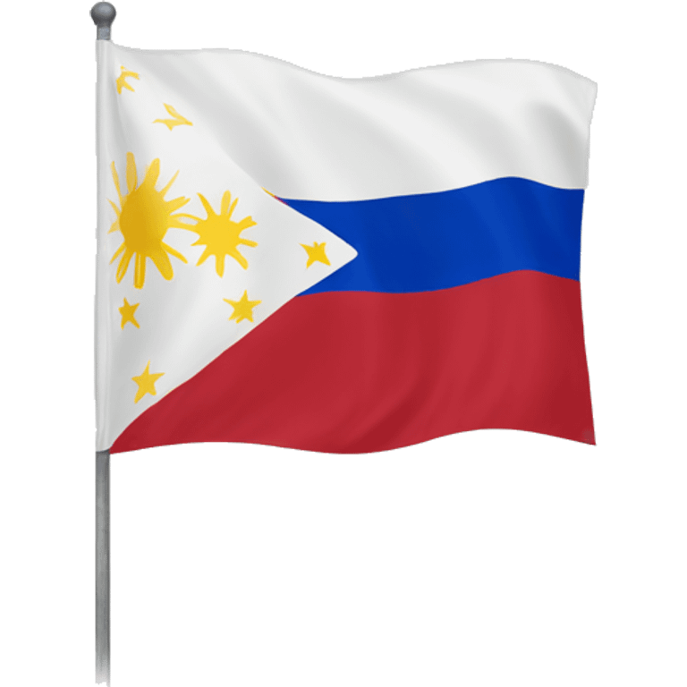 Philippines flag upside down emoji