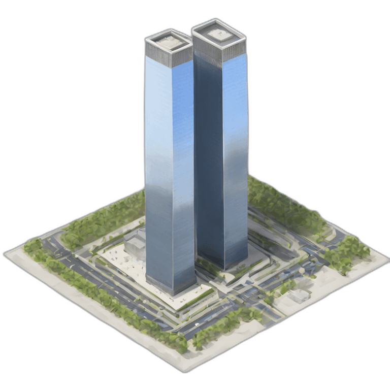 Israeli world trade center emoji