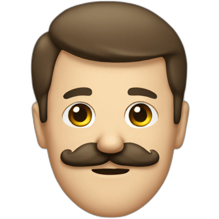 Adolf moustache emoji