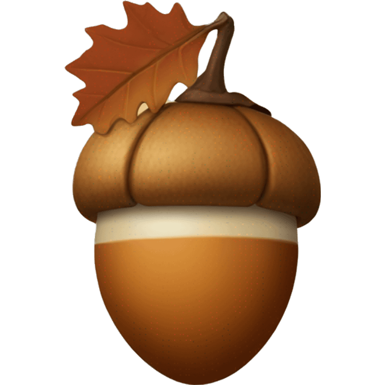 Fall aesthetic acorn emoji