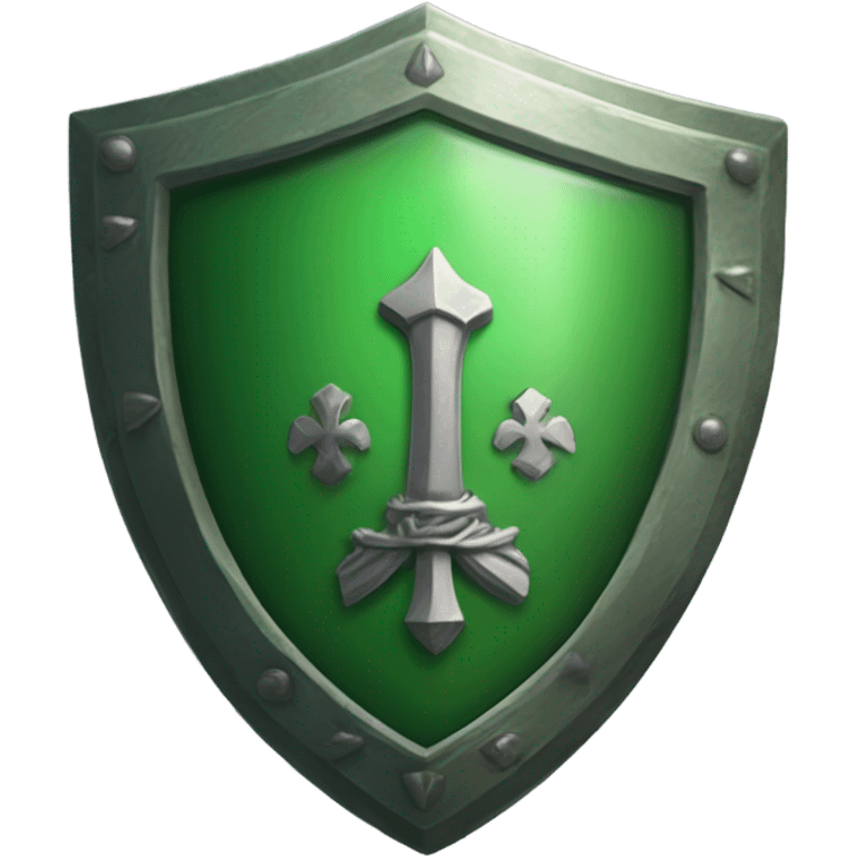 Green shield  emoji