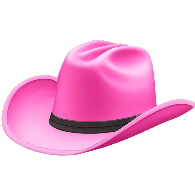 pink cowboy hat emoji