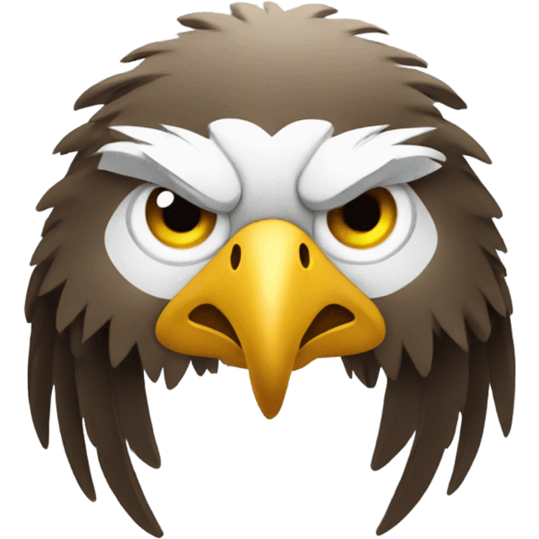 Eagle with football emoji