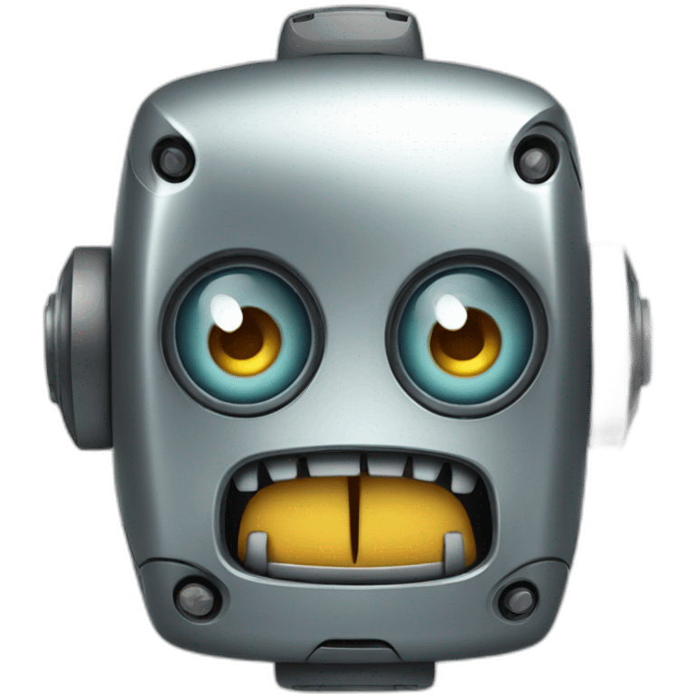 robot cursing emoji