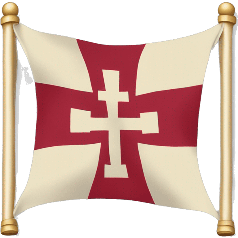 bandera cruz de borgoña emoji