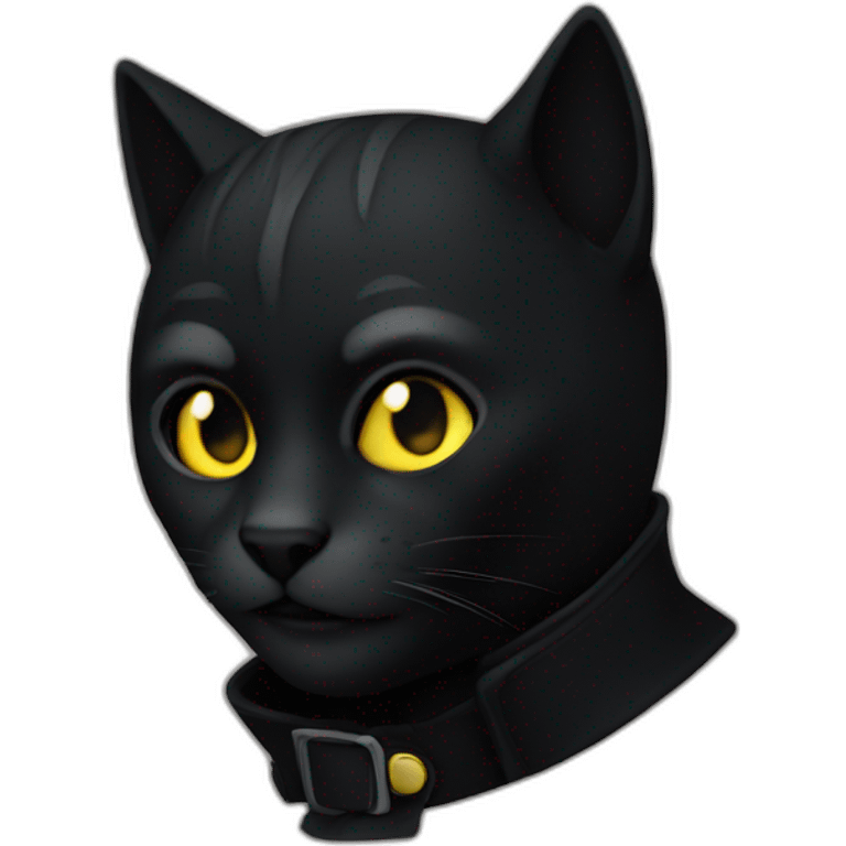 Chat noir emoji