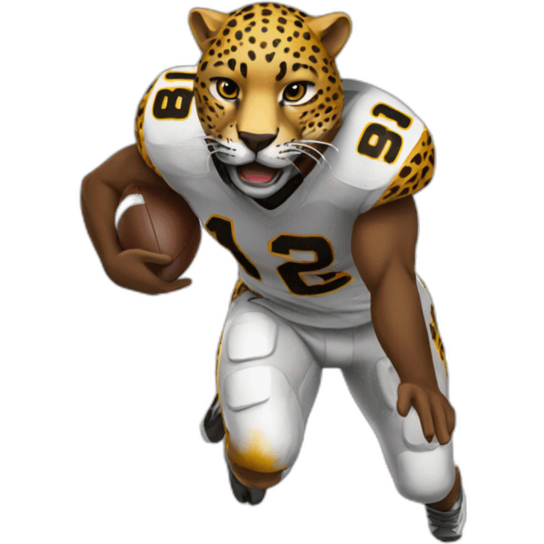 Leopard running back emoji