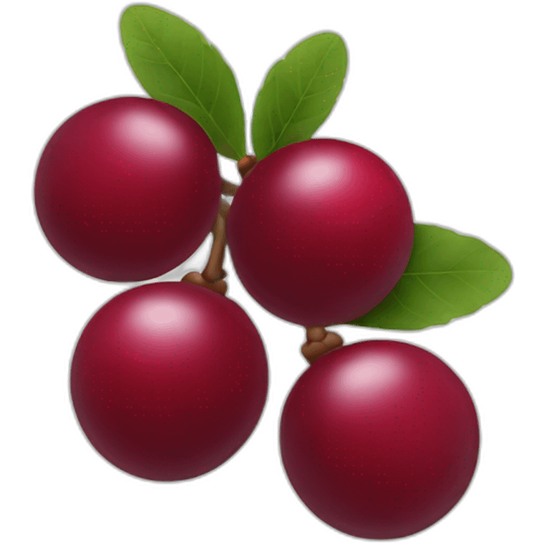 cranberry emoji