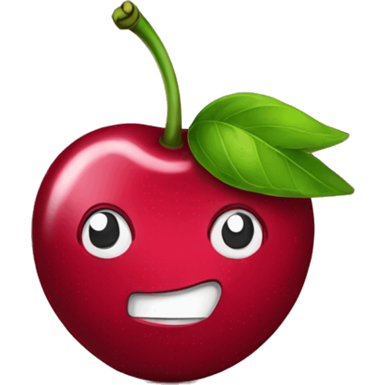 cherry with star emoji