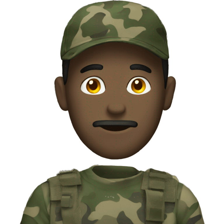 camo man emoji