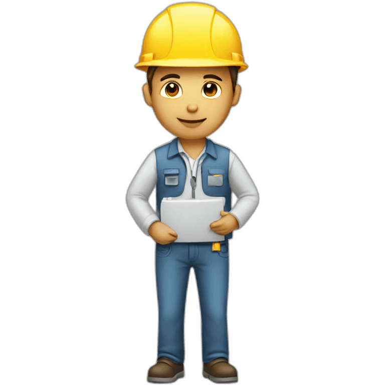 Engineer man pregnant emoji