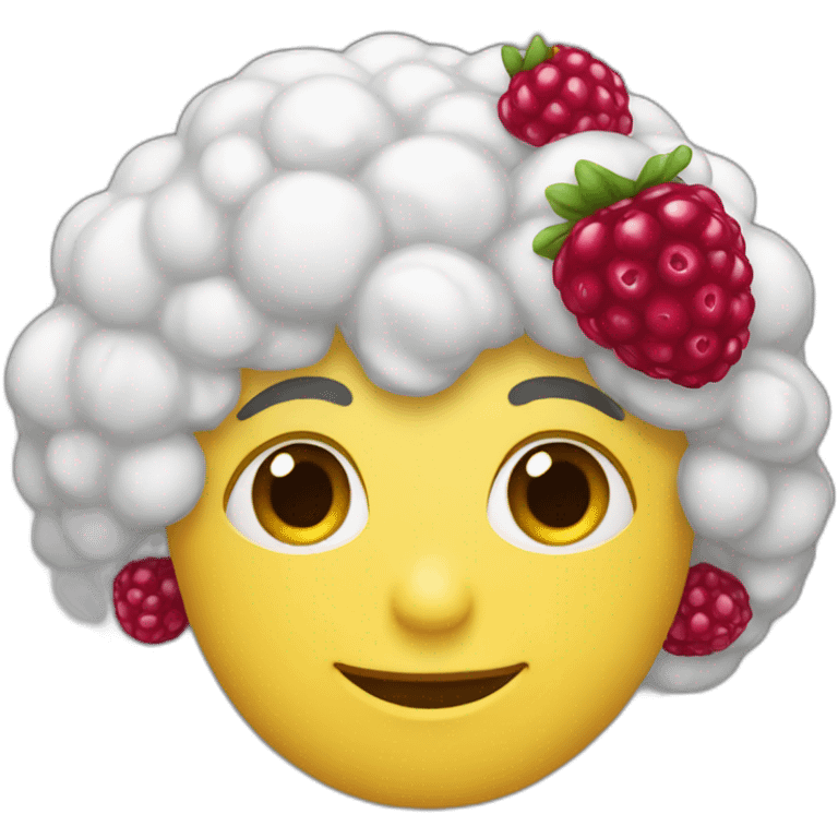 Une Framboise emoji