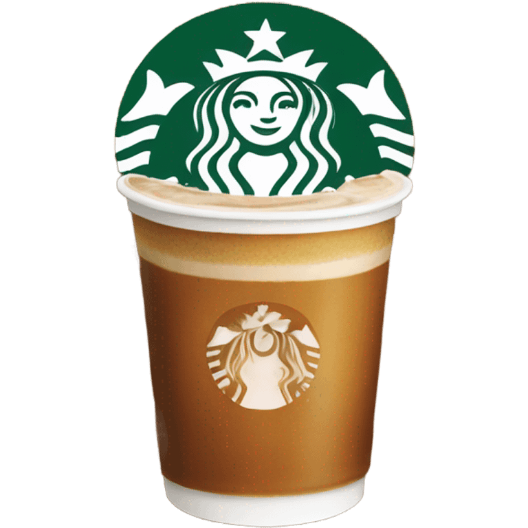 Caramel macchiato starbucks emoji