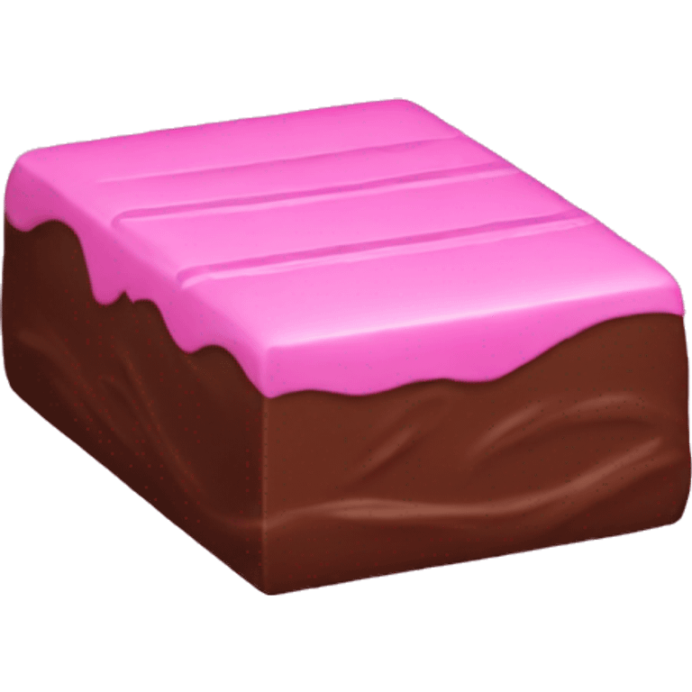 pink chocolate  emoji