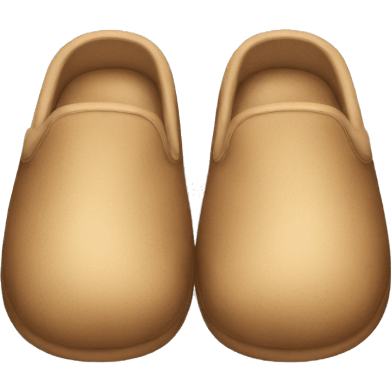 Light brown slippers  emoji