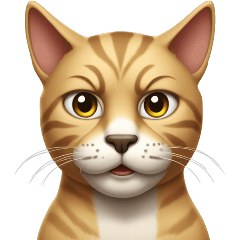 giga chad cat emoji