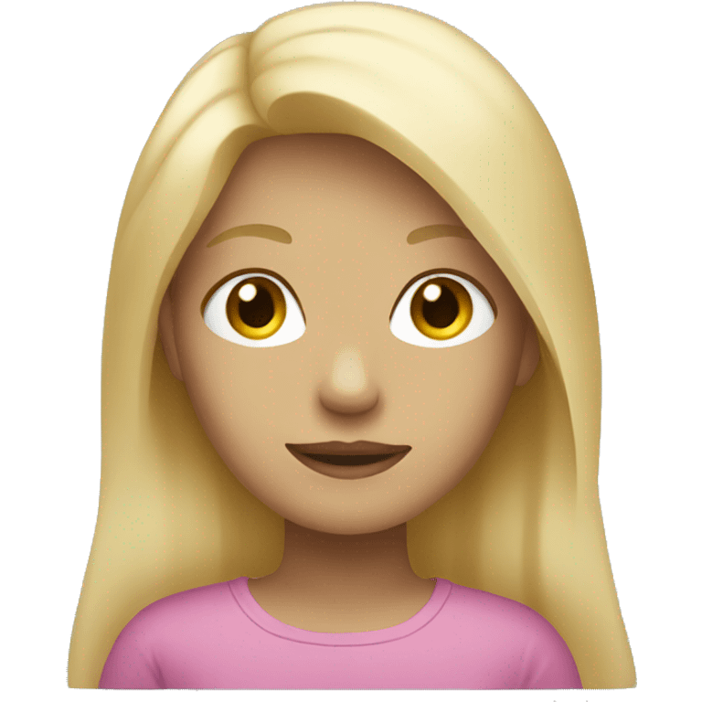 blonde haired girl emoji