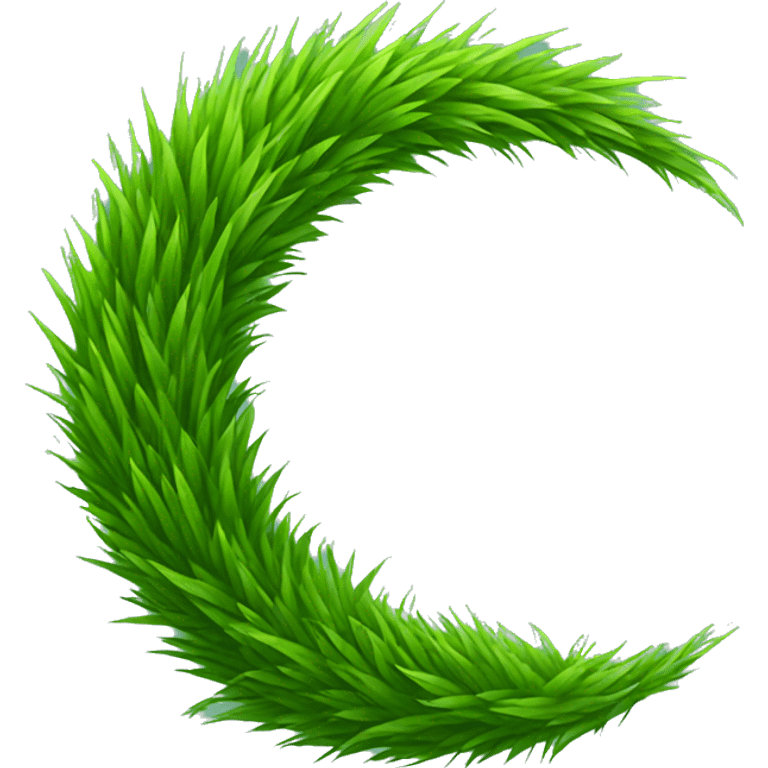 Grass Crescent emoji