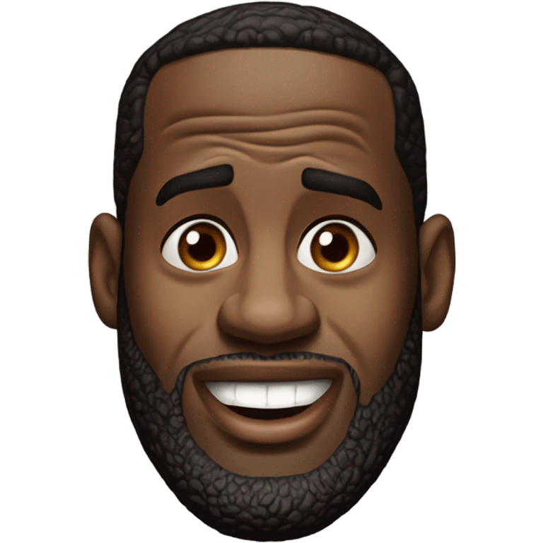 lebron shocked face emoji