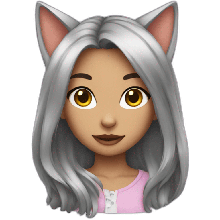 cat girl emoji emoji